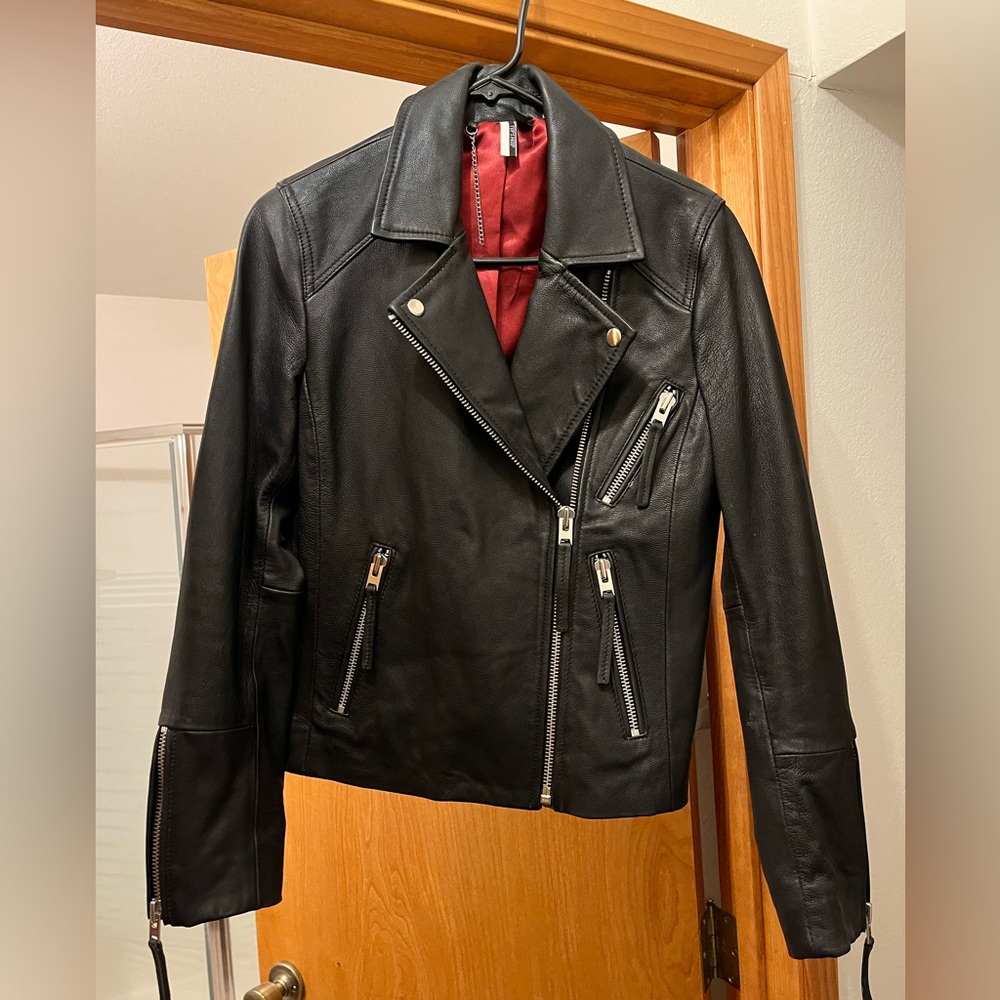 Top Shop Leather Jacket